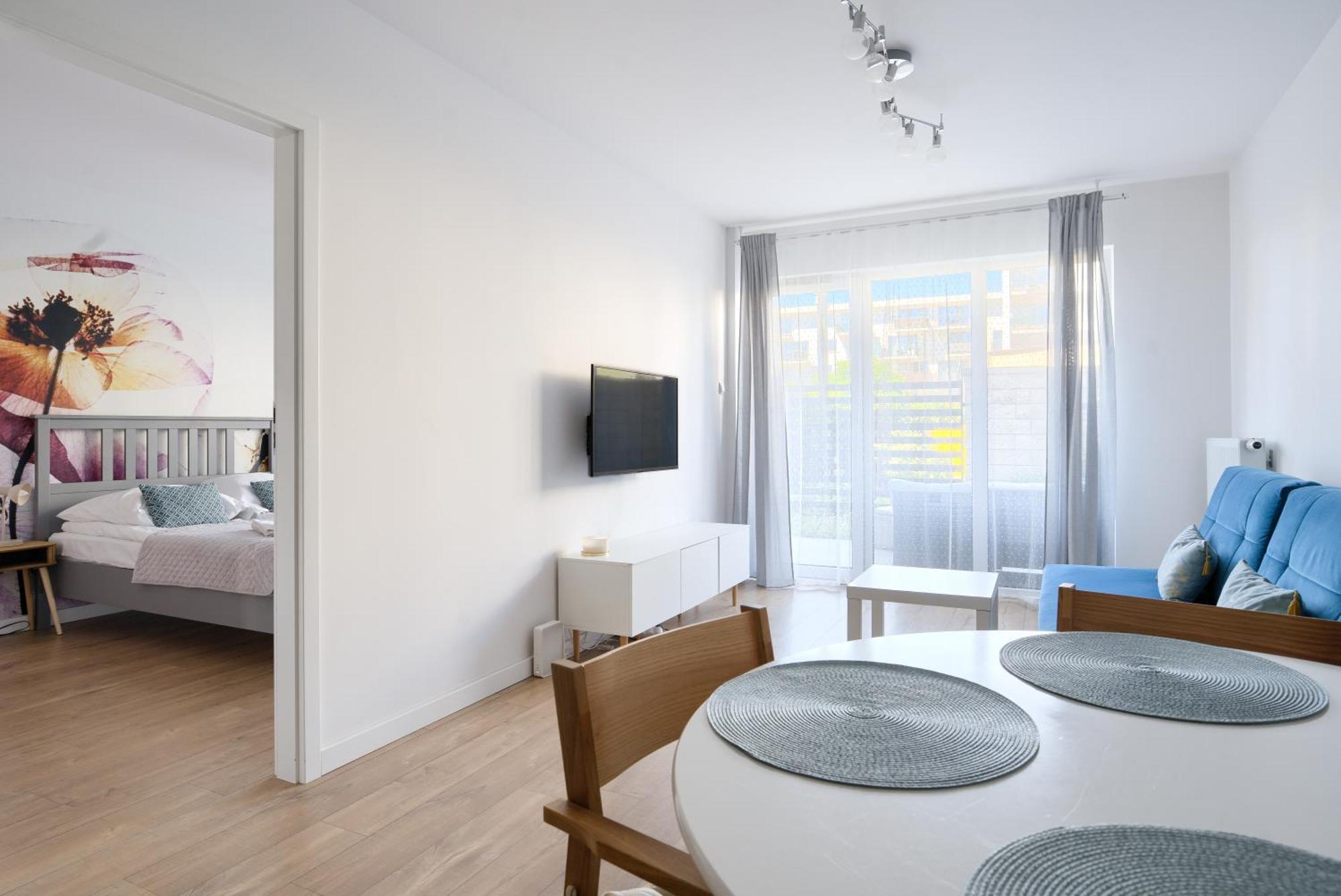 Apartamentyprzymorzu Baltycki Z Miejscem Postojowym I Ogrodkiem Kolobrzeg Exterior photo